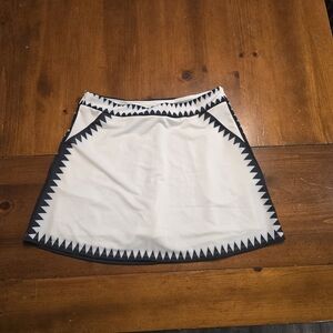 Stylish Black and White Women's Skirt